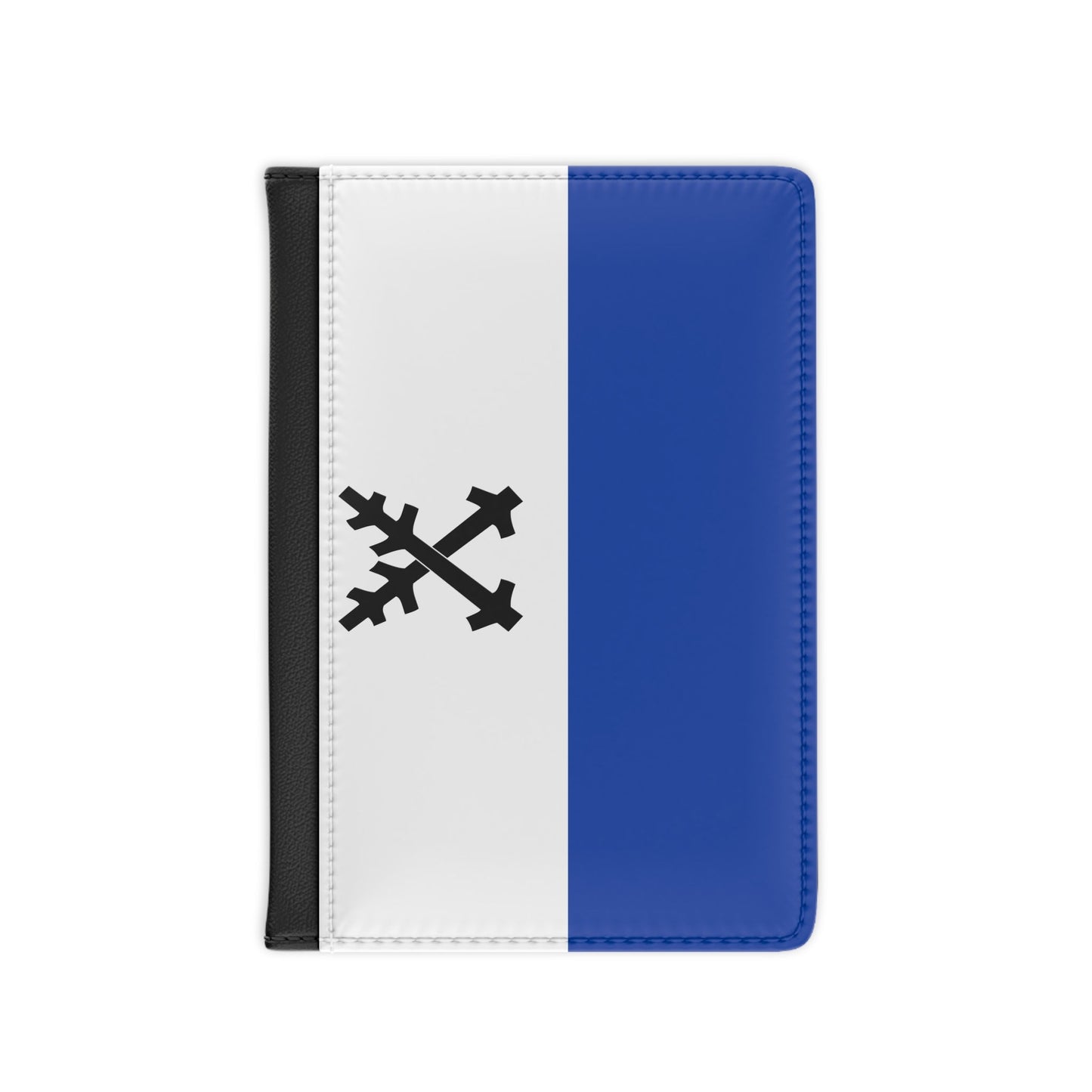 Flag of Česká Lípa Czech Republic - Passport Holder-3.9" x 5.8"-The Sticker Space