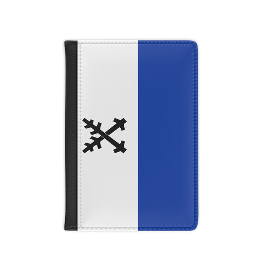 Flag of Česká Lípa Czech Republic - Passport Holder-3.9" x 5.8"-The Sticker Space