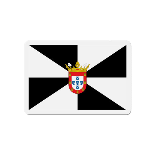 Flag of Ceuta Spain - Die-Cut Magnet-6 × 6"-The Sticker Space