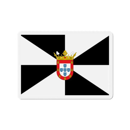 Flag of Ceuta Spain - Refrigerator Magnet 2 Inch - The Sticker Space