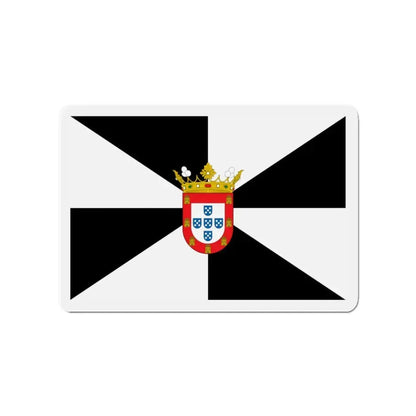 Flag of Ceuta Spain - Refrigerator Magnet 3 Inch - The Sticker Space
