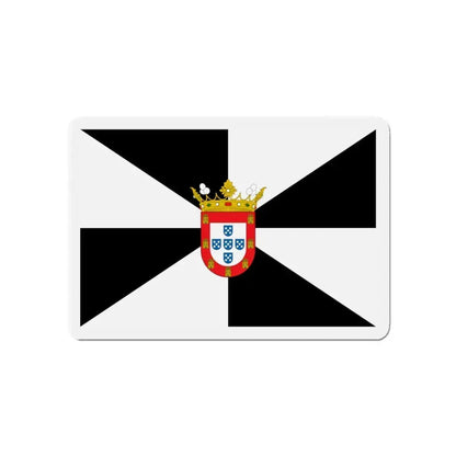 Flag of Ceuta Spain - Refrigerator Magnet 4 Inch - The Sticker Space