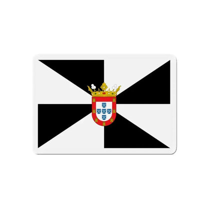 Flag of Ceuta Spain - Refrigerator Magnet - The Sticker Space