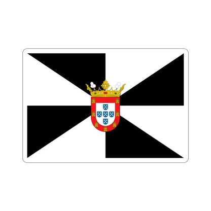 Flag of Ceuta Spain STICKER Vinyl Die-Cut Decal 2 Inch - The Sticker Space