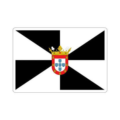 Flag of Ceuta Spain STICKER Vinyl Die-Cut Decal 2 Inch - The Sticker Space