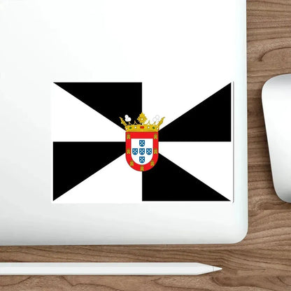 Flag of Ceuta Spain STICKER Vinyl Die-Cut Decal - The Sticker Space