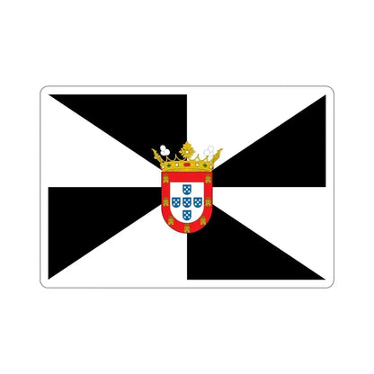 Flag of Ceuta Spain STICKER Vinyl Die-Cut Decal - The Sticker Space