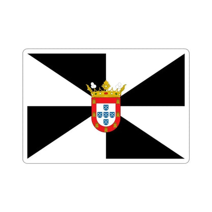 Flag of Ceuta Spain STICKER Vinyl Die-Cut Decal - The Sticker Space