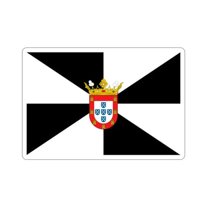 Flag of Ceuta Spain STICKER Vinyl Die-Cut Decal - The Sticker Space