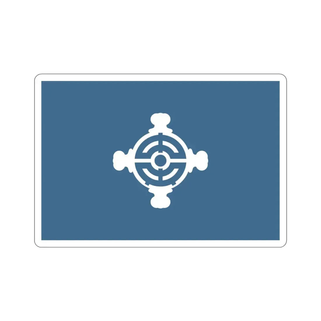 Flag of Chūō Tokyo Japan STICKER Vinyl Die-Cut Decal 3 Inch - The Sticker Space