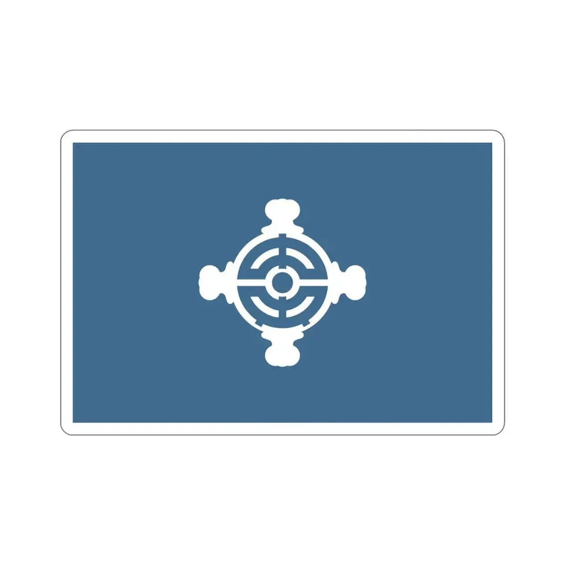 Flag of Chūō Tokyo Japan STICKER Vinyl Die-Cut Decal 4 Inch - The Sticker Space