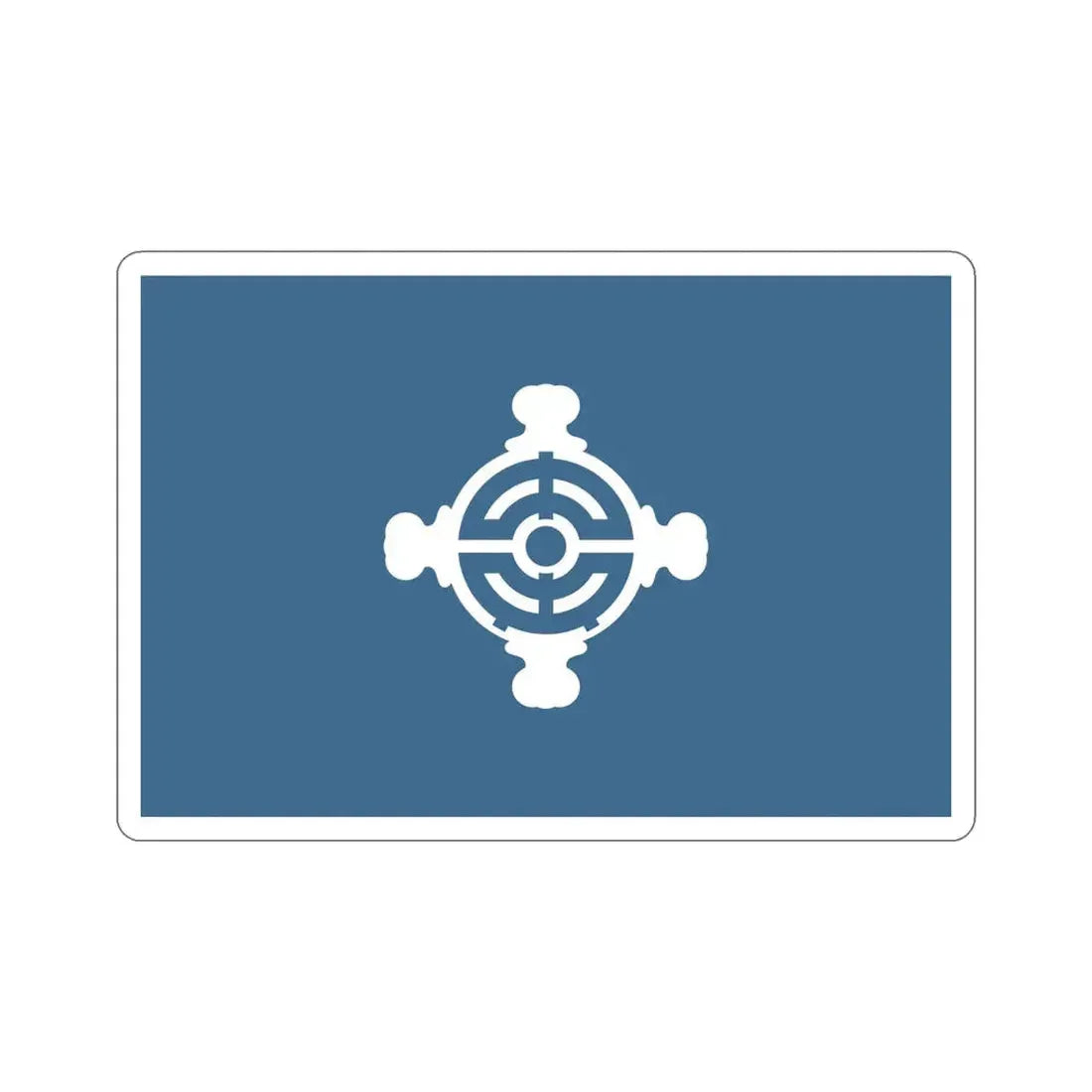 Flag of Chūō Tokyo Japan STICKER Vinyl Die-Cut Decal 5 Inch - The Sticker Space