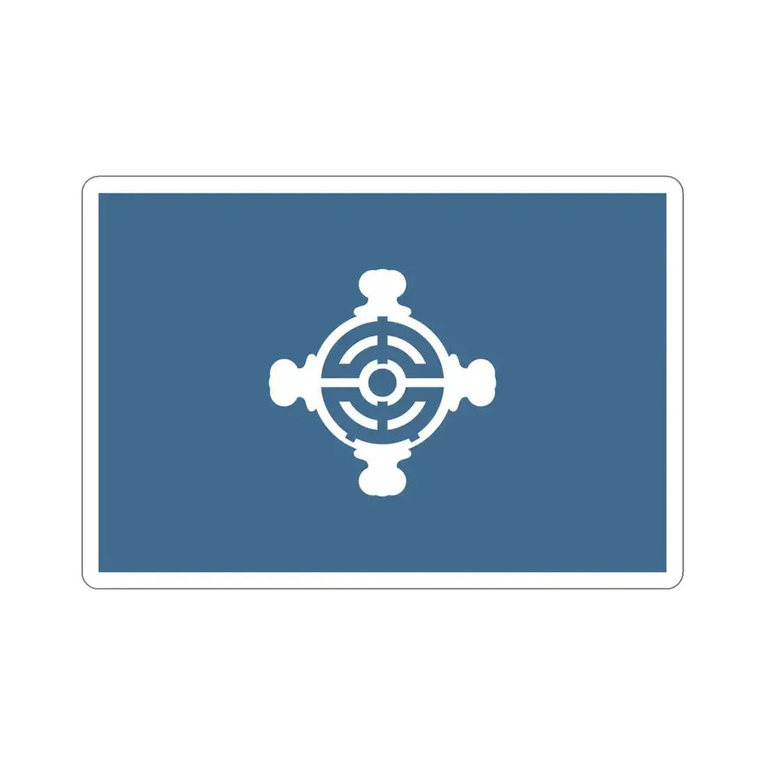 Flag of Chūō Tokyo Japan STICKER Vinyl Die-Cut Decal 6 Inch - The Sticker Space