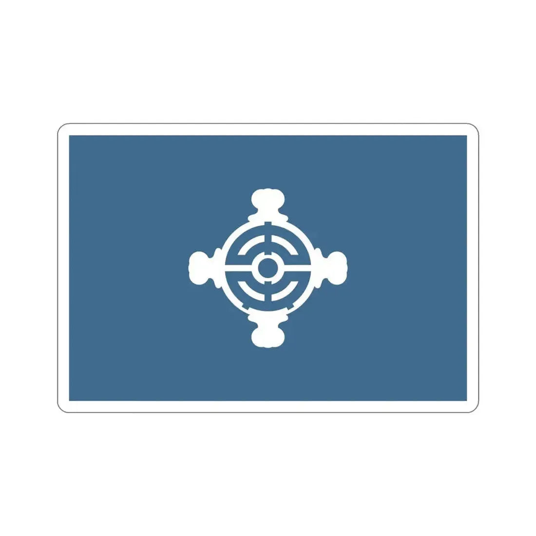 Flag of Chūō Tokyo Japan STICKER Vinyl Die-Cut Decal - The Sticker Space