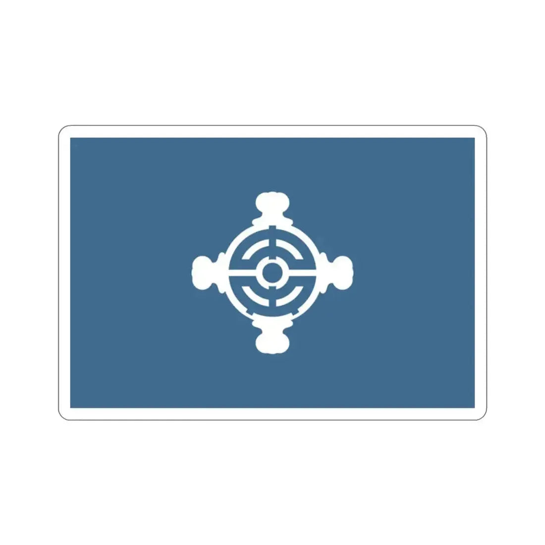 Flag of Chūō Tokyo Japan STICKER Vinyl Die-Cut Decal - The Sticker Space