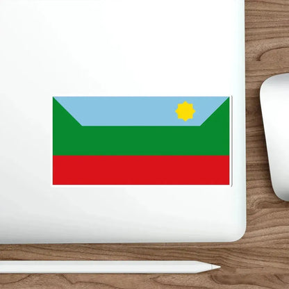 Flag of Chachapoyas capital of the Amazonas Region Peru STICKER Vinyl Die-Cut Decal - The Sticker Space