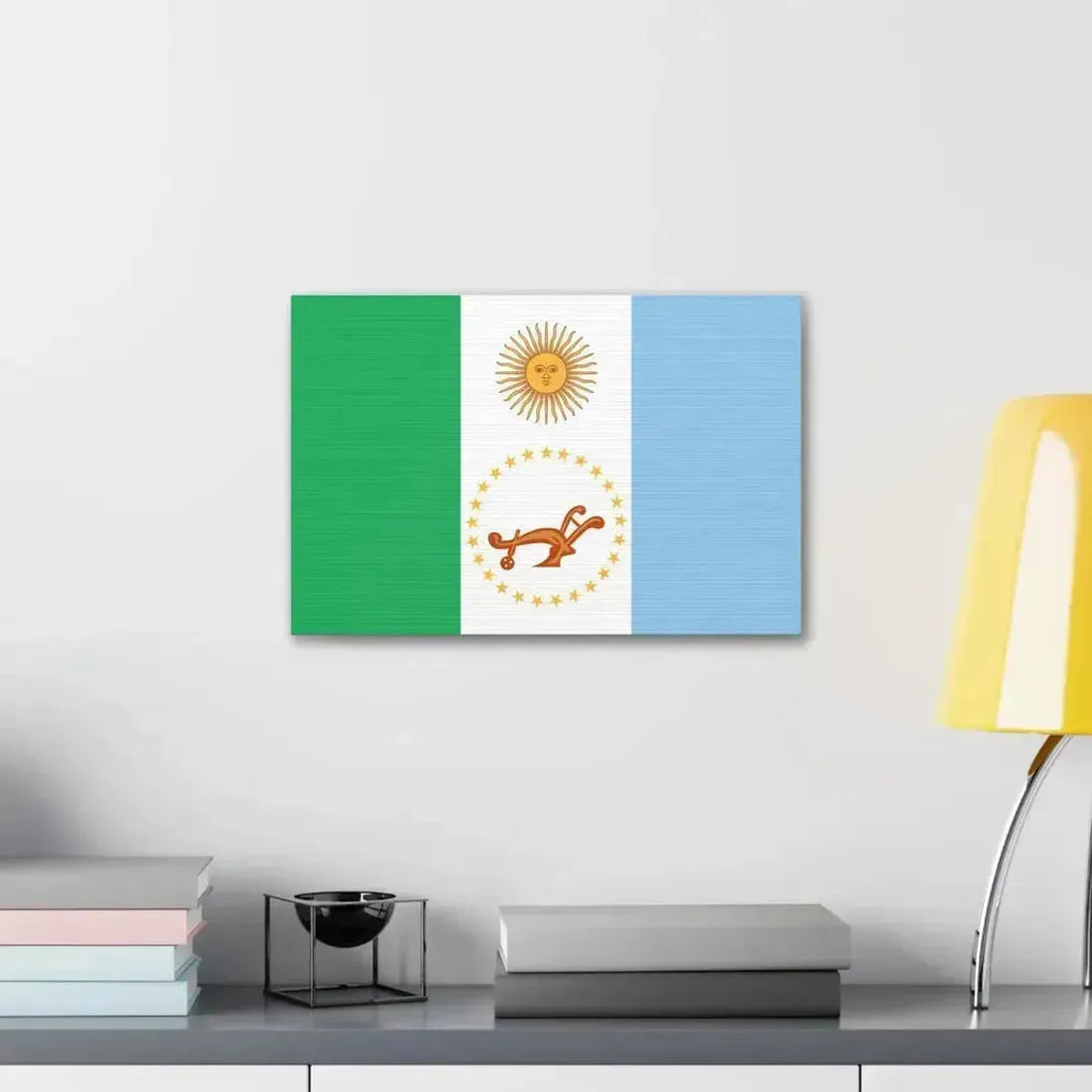 Flag of Chaco Province Argentina - Canvas Wall Art - The Sticker Space