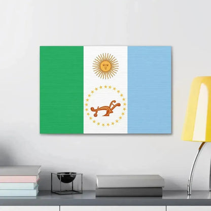 Flag of Chaco Province Argentina - Canvas Wall Art - The Sticker Space
