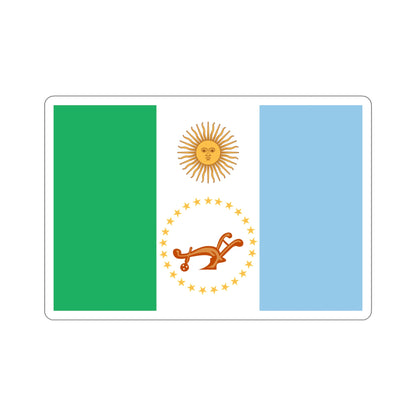 Flag of Chaco Province Argentina STICKER Vinyl Die-Cut Decal-6 Inch-The Sticker Space