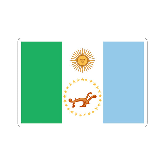 Flag of Chaco Province Argentina STICKER Vinyl Die-Cut Decal-6 Inch-The Sticker Space