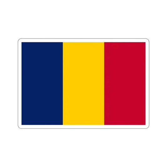 Flag of Chad STICKER Vinyl Die-Cut Decal 6 Inch - The Sticker Space