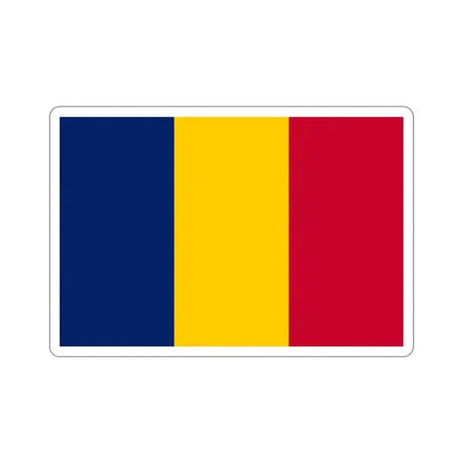Flag of Chad STICKER Vinyl Die-Cut Decal - The Sticker Space