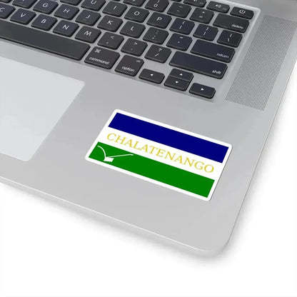 Flag of Chalatenango (El Salvador) STICKER Vinyl Kiss-Cut Decal - The Sticker Space