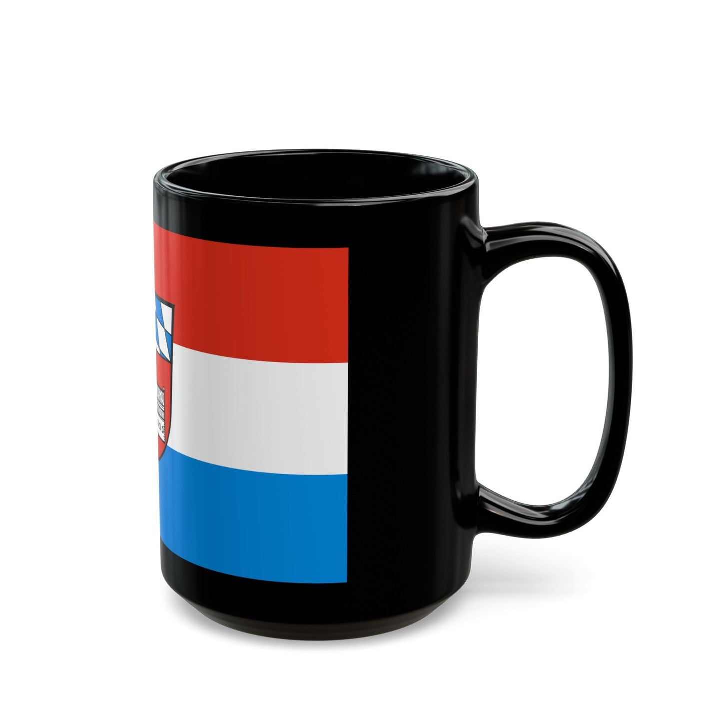 Flag of Cham Germany - Black Coffee Mug-The Sticker Space