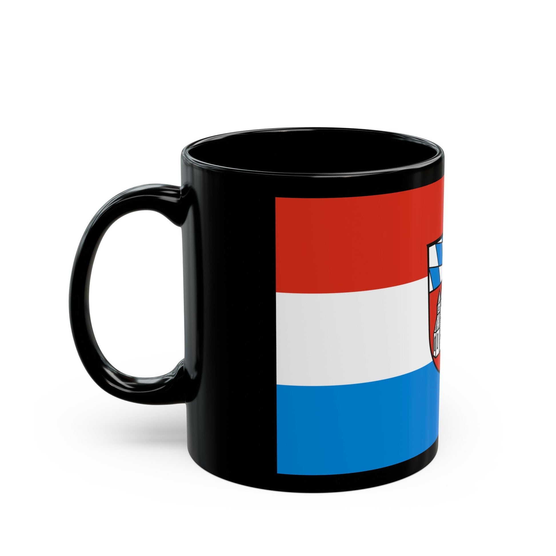 Flag of Cham Germany - Black Coffee Mug-The Sticker Space