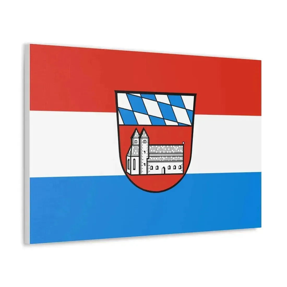Flag of Cham Germany - Canvas Wall Art - The Sticker Space
