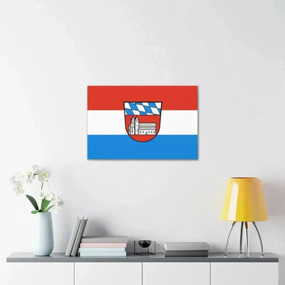Flag of Cham Germany - Canvas Wall Art - The Sticker Space