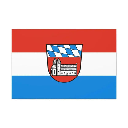 Flag of Cham Germany - Canvas Wall Art - The Sticker Space