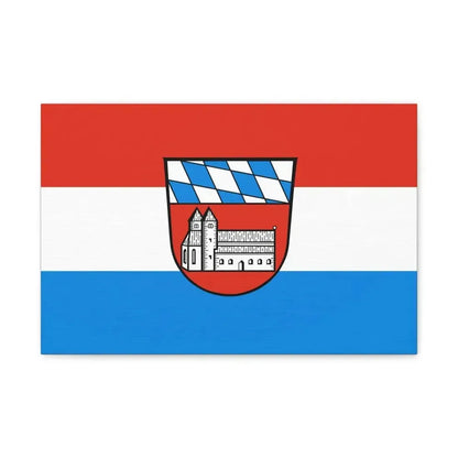 Flag of Cham Germany - Canvas Wall Art - The Sticker Space