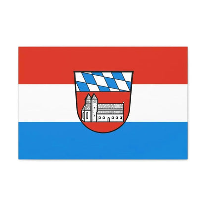 Flag of Cham Germany - Canvas Wall Art - The Sticker Space