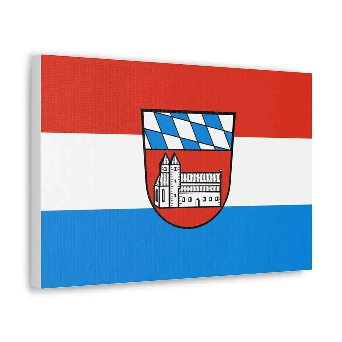 Flag of Cham Germany - Canvas Wall Art - The Sticker Space