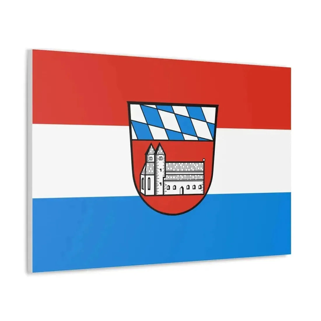 Flag of Cham Germany - Canvas Wall Art - The Sticker Space