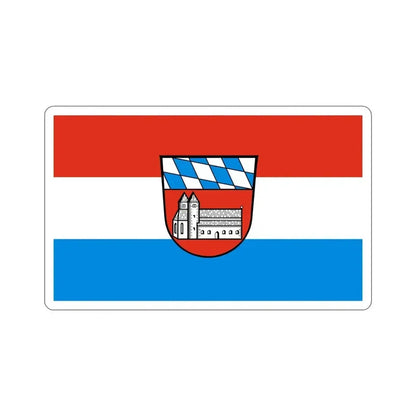 Flag of Cham Germany STICKER Vinyl Die-Cut Decal 4 Inch - The Sticker Space