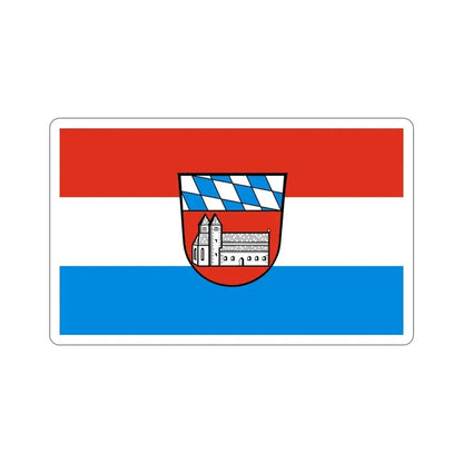 Flag of Cham Germany STICKER Vinyl Die-Cut Decal 5 Inch - The Sticker Space