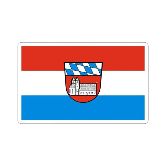 Flag of Cham Germany STICKER Vinyl Die-Cut Decal 6 Inch - The Sticker Space