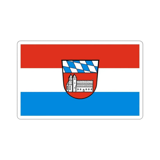 Flag of Cham Germany STICKER Vinyl Die-Cut Decal 6 Inch - The Sticker Space