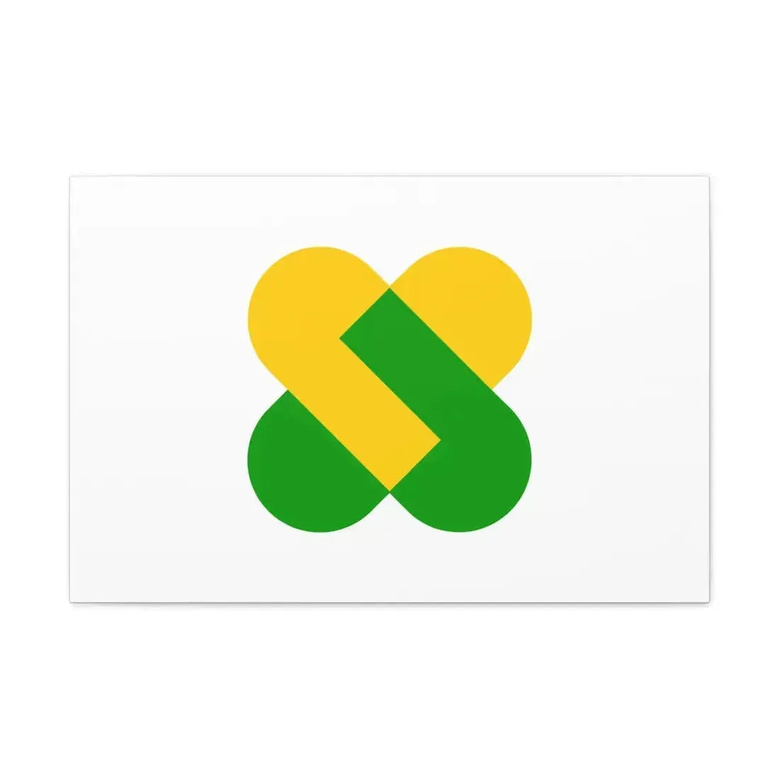 Flag of Champagne Ardenne France 2 - Canvas Wall Art 30" x 20" 1.25" - The Sticker Space