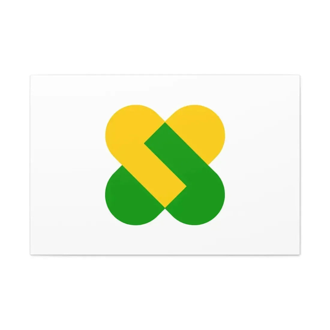 Flag of Champagne Ardenne France 2 - Canvas Wall Art 36" x 24" 1.25" - The Sticker Space