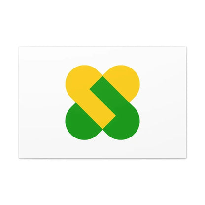 Flag of Champagne Ardenne France 2 - Canvas Wall Art 36" x 24" 1.25" - The Sticker Space