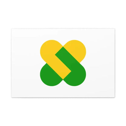 Flag of Champagne Ardenne France 2 - Canvas Wall Art - The Sticker Space