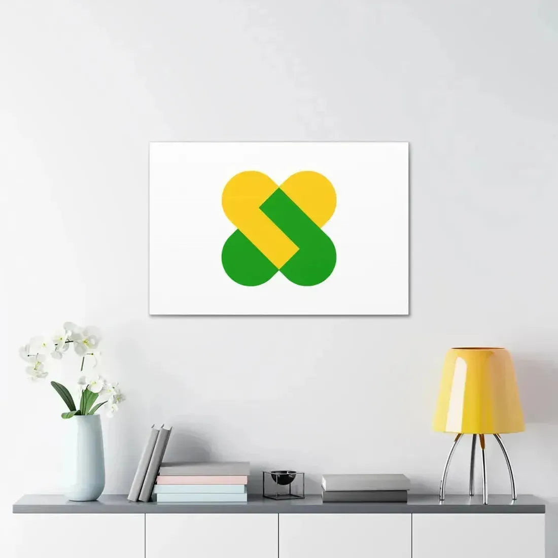 Flag of Champagne Ardenne France 2 - Canvas Wall Art - The Sticker Space