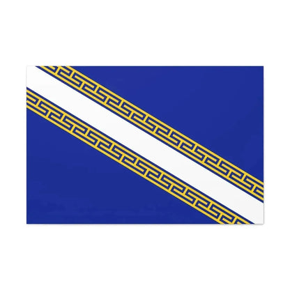 Flag of Champagne Ardenne France - Canvas Wall Art - The Sticker Space