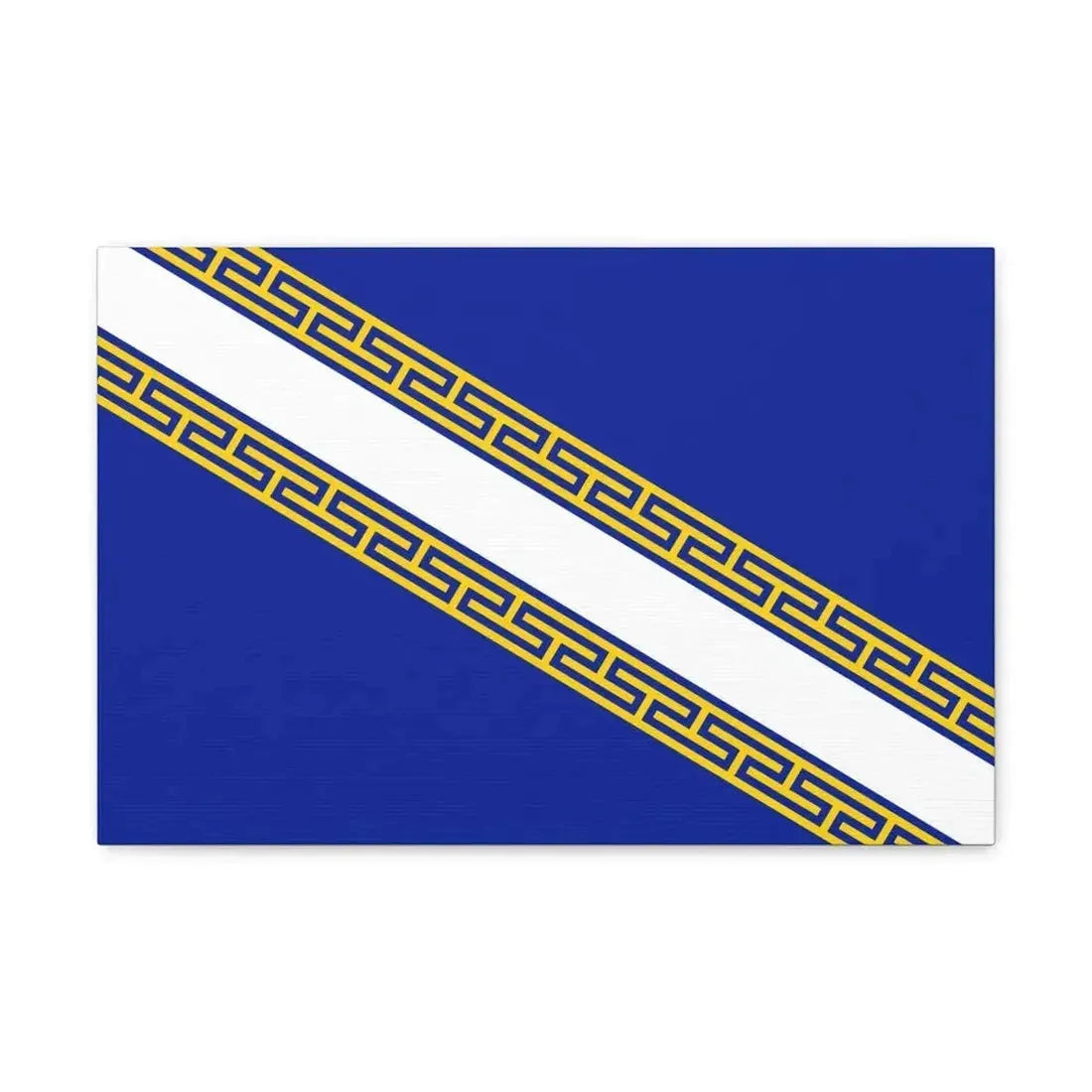 Flag of Champagne Ardenne France - Canvas Wall Art - The Sticker Space