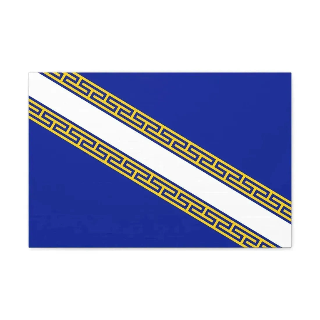 Flag of Champagne Ardenne France - Canvas Wall Art - The Sticker Space