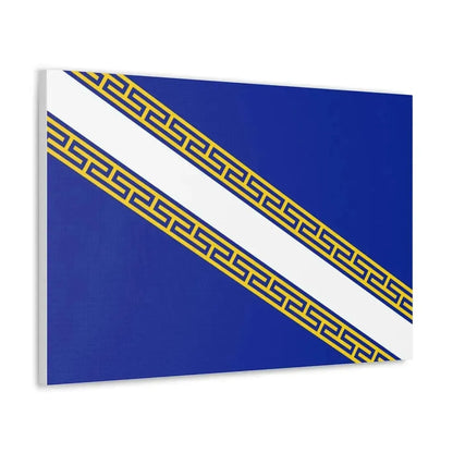 Flag of Champagne Ardenne France - Canvas Wall Art - The Sticker Space