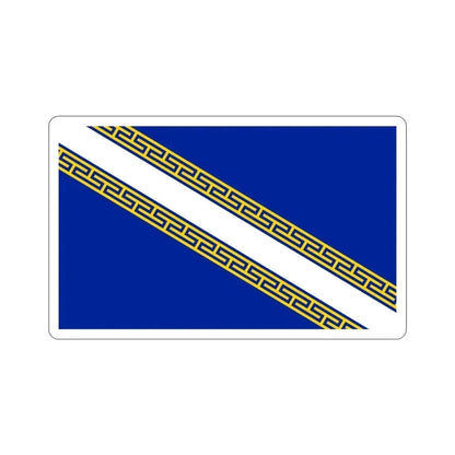 Flag of Champagne Ardenne France STICKER Vinyl Die-Cut Decal 3 Inch - The Sticker Space